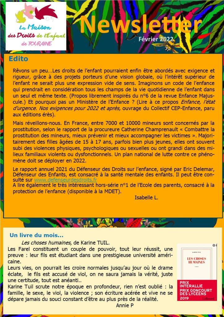 Newsletter n°2022-2