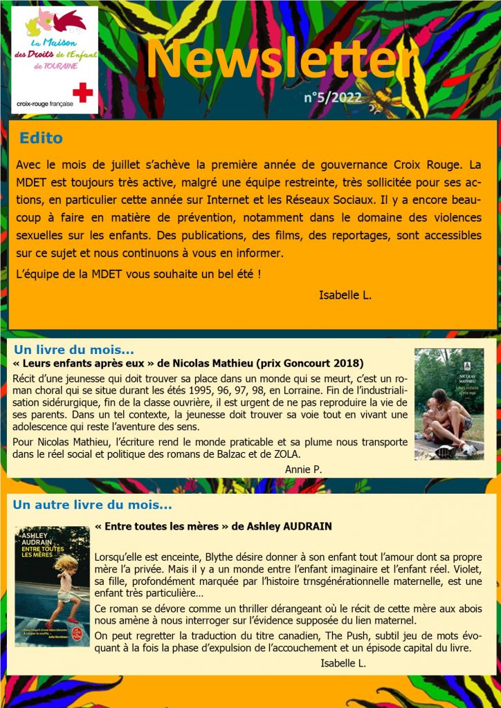 Newsletter n°2022-5