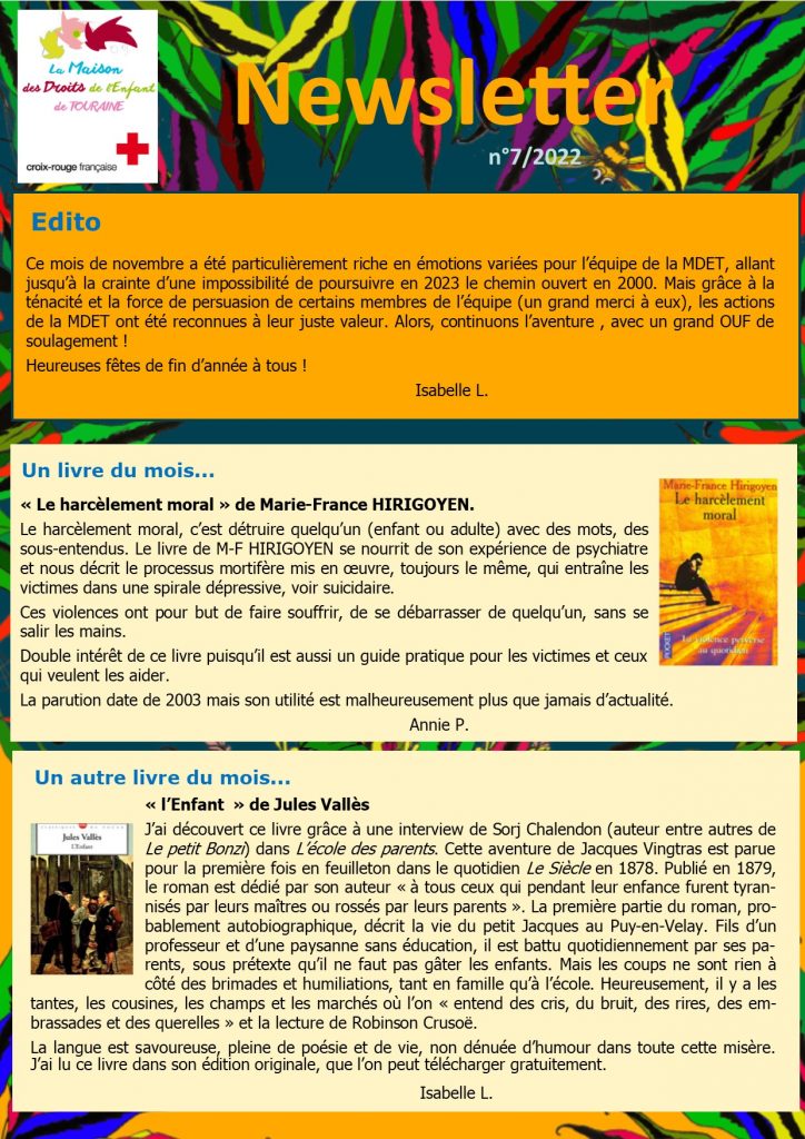 Newsletter n°2022-7