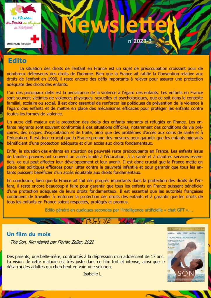 Newsletter n°2023-3