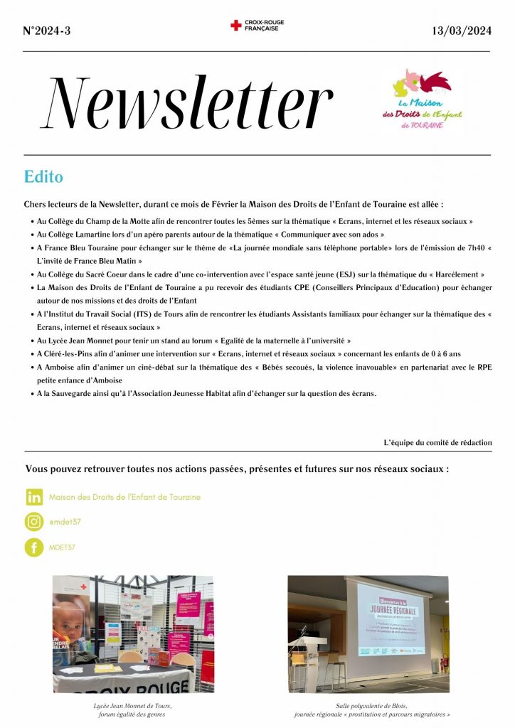 Newsletter n°2024-3