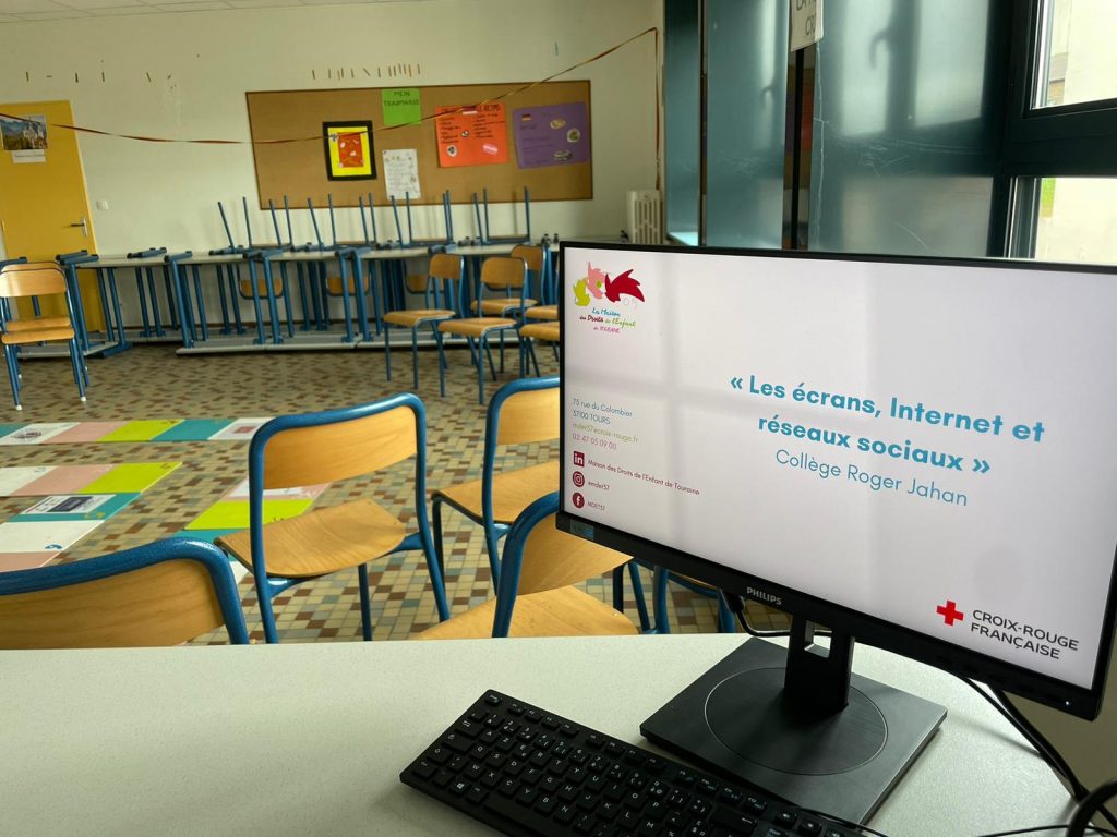 Intervention « écrans » Collège Roger-Jahan